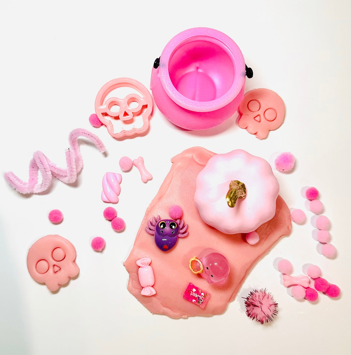 Little ghouls, big pink fun